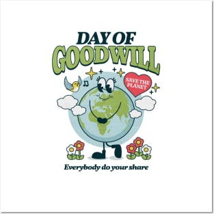 Earth Day | Day Of Goodwill Posters and Art